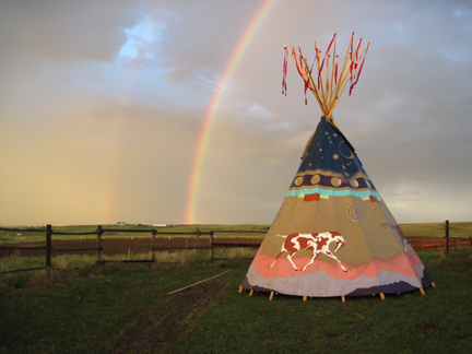 Tipi at Black Kettle Ranch